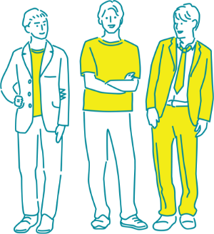 人物3人組
