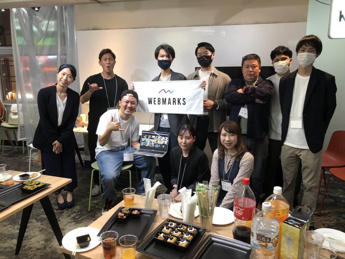 （フリーランスSEO対策講座・スクールWEBMARKSの）懇親会