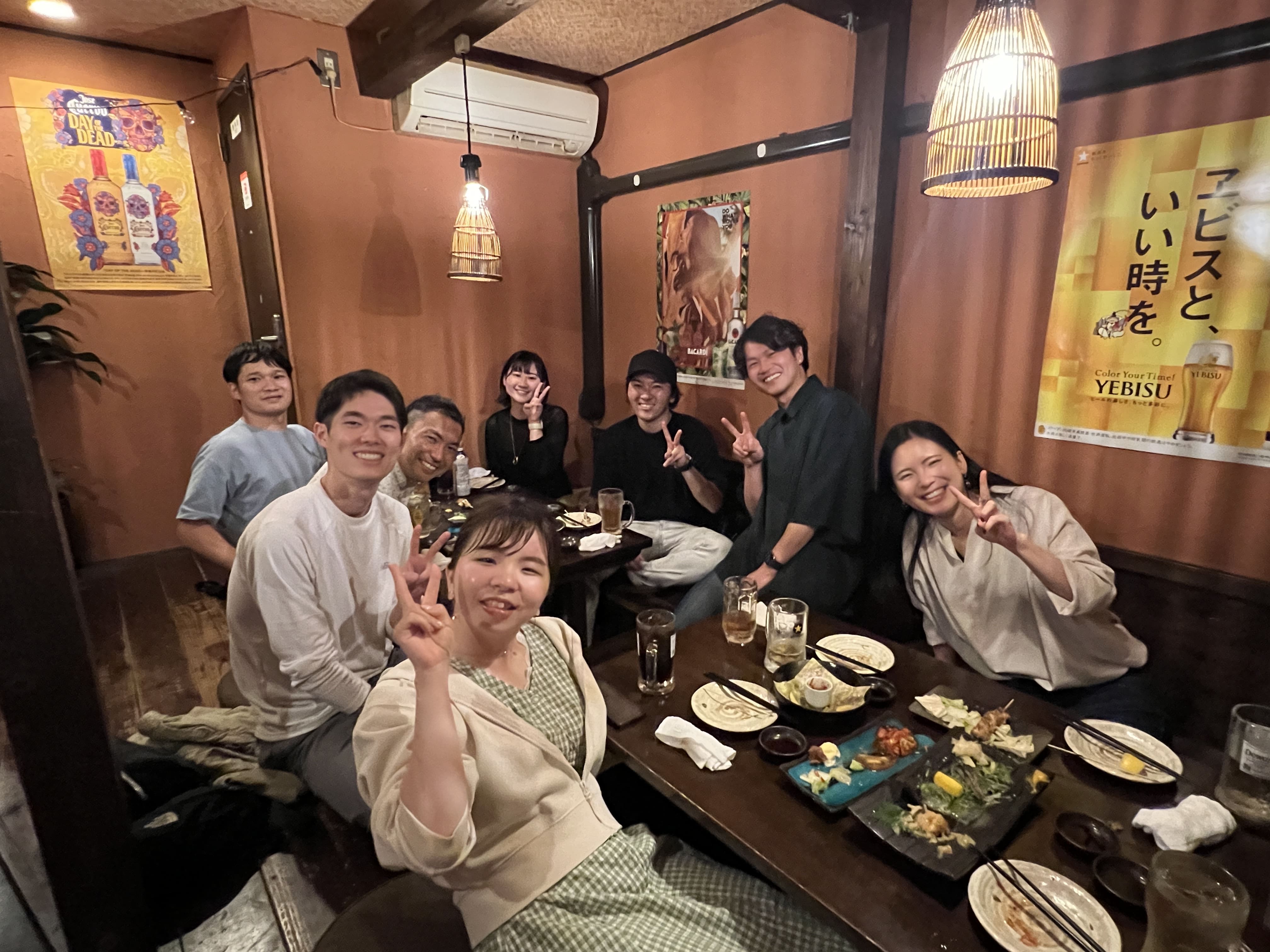 （フリーランスSEO対策講座・スクールWEBMARKSの）懇親会