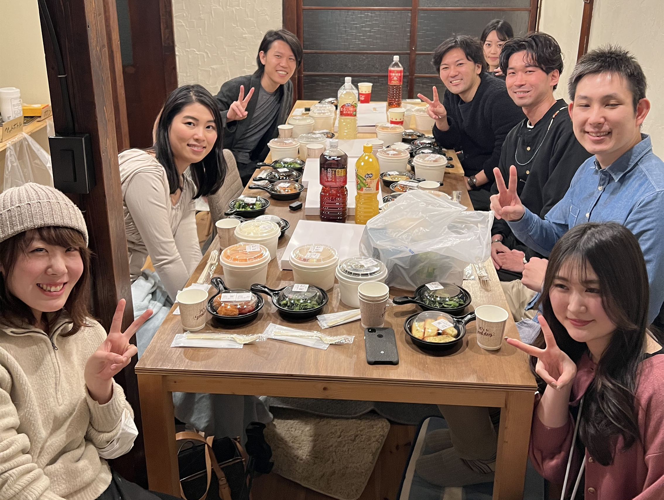 （フリーランスSEO対策講座・スクールWEBMARKSの）懇親会