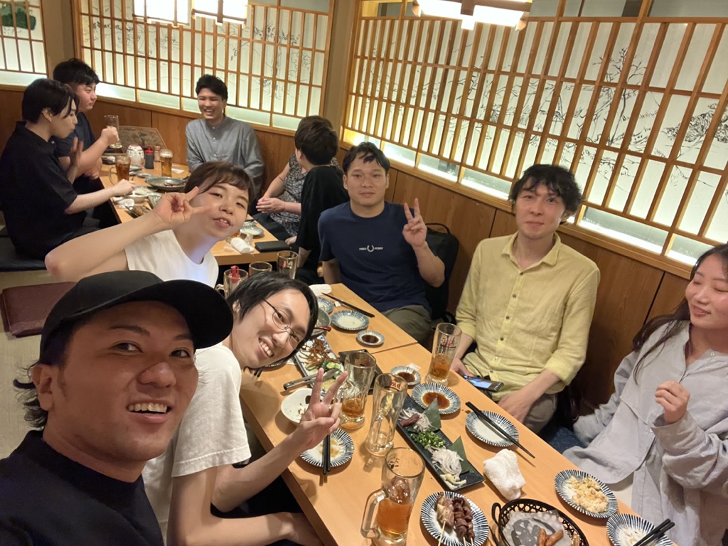 （フリーランスSEO対策講座・スクールWEBMARKSの）懇親会