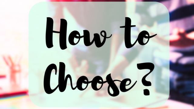 how to choose？